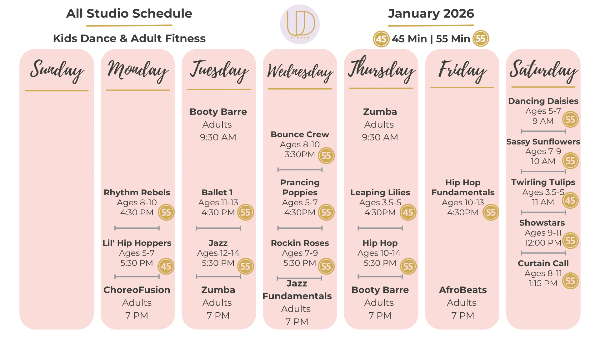 Kids Program – Unified Dance Studio